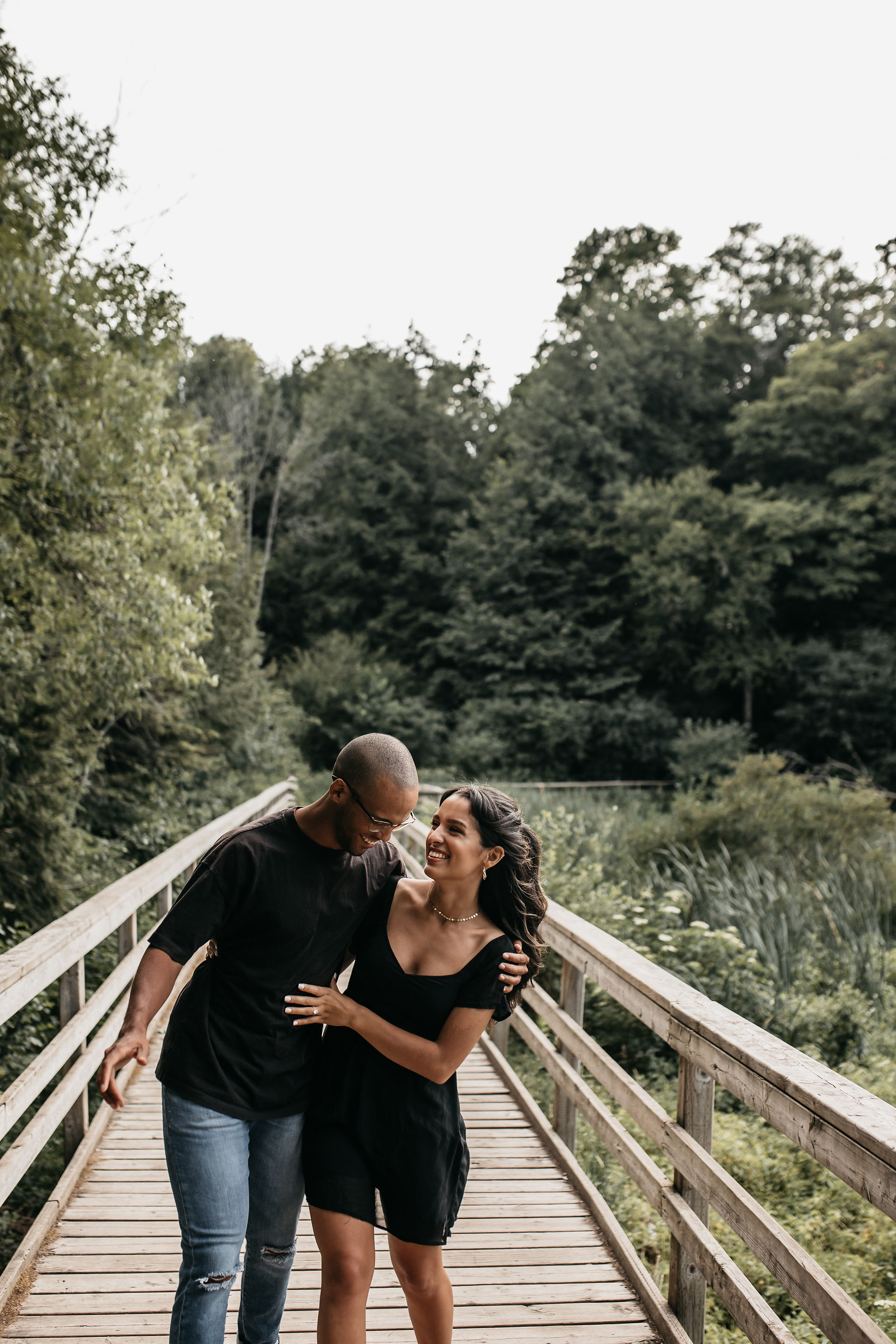 huron natural area engagement photos