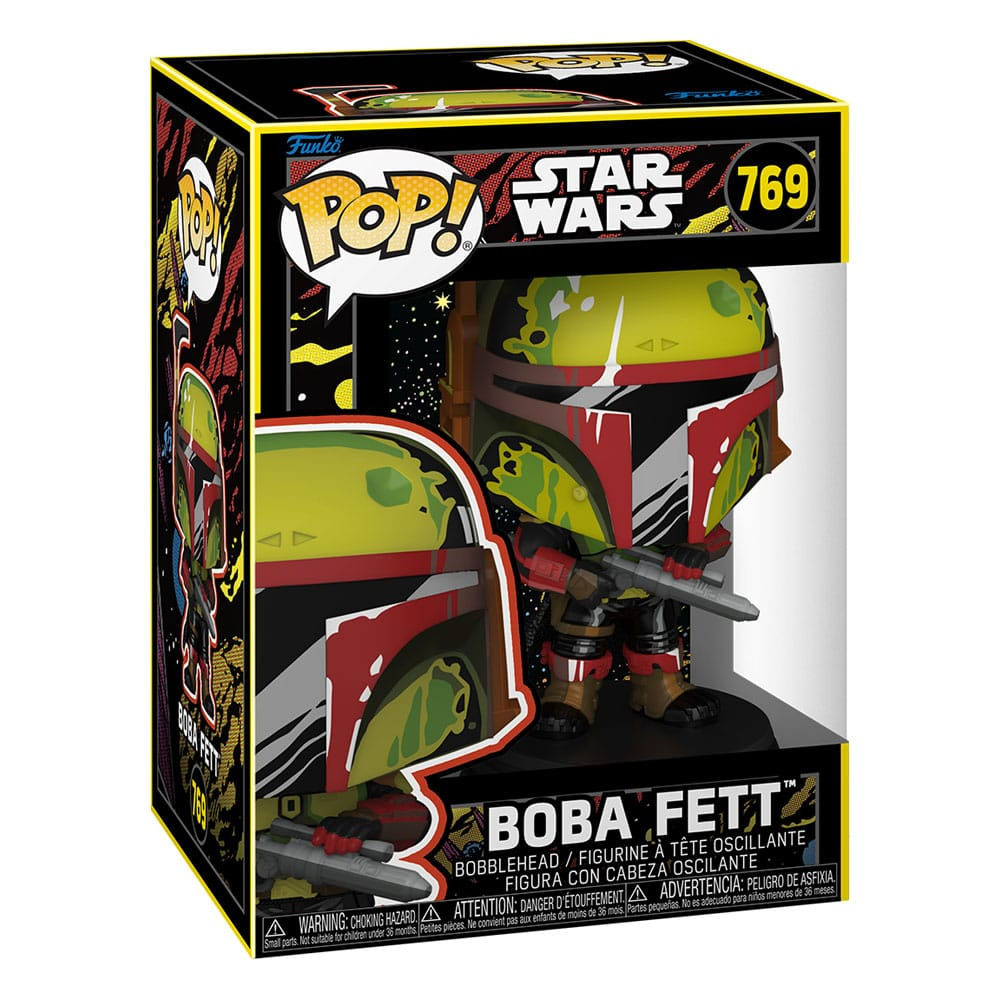 Star Wars Book of Boba Fett POP! TV Vinyl Figur Boba Fett(Retro) 769