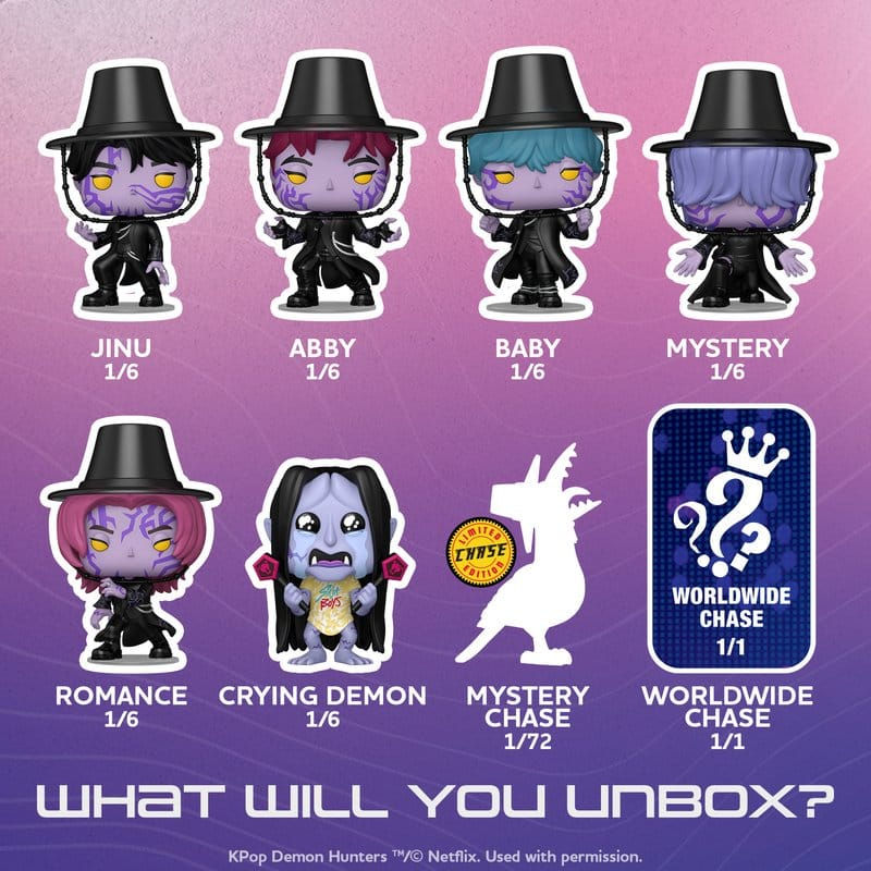 Miniaturbild: KPop Demon Hunters POP! Vinyl Figuren 9 cm Blind Box
