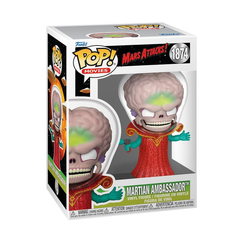 Mars Attacks POP! Movies Vinyl Figur Ambassador 1874 9 cm