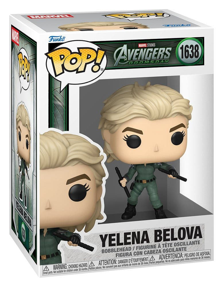 Avengers: Doomsday POP! Vinyl Figur Yelena 1638 9 cm Pre-Order