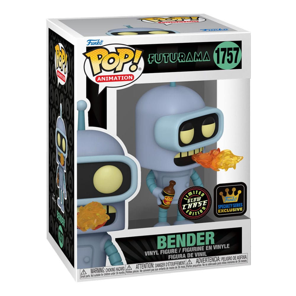 Futurama POP! TV Vinyl Figuren Bender 1757  Chase