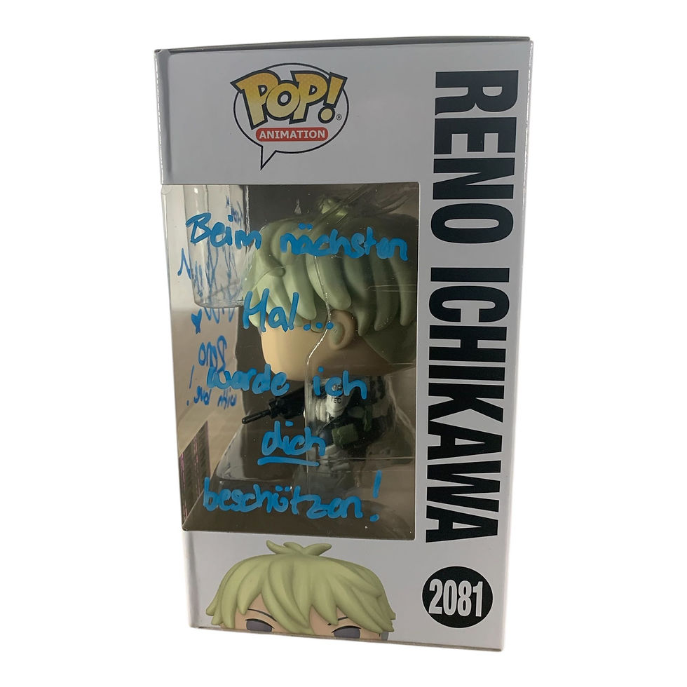 Miniaturbild: Kaiju No. 8 POP! Games Vinyl Figur Reno 2081 9 cm + Free Hardcase Signiert