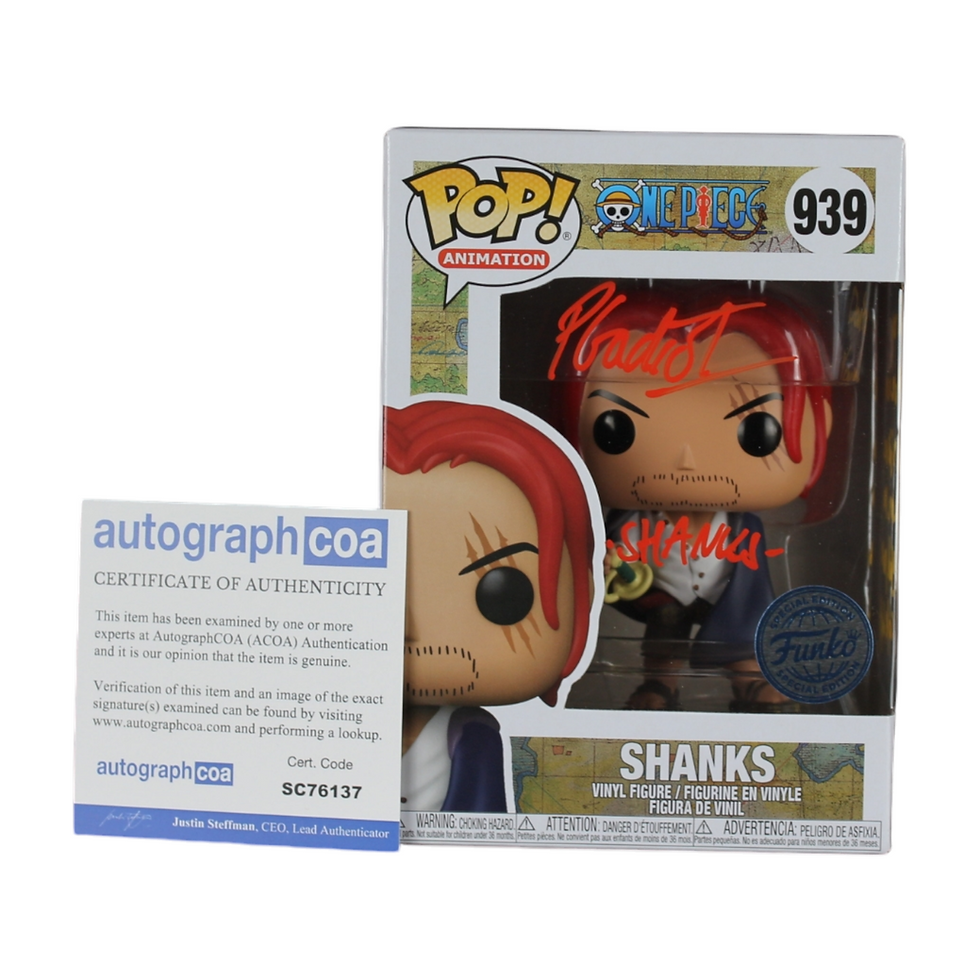 Miniaturbild: PETER GADIOT Signed Shanks  Funko Pop 939