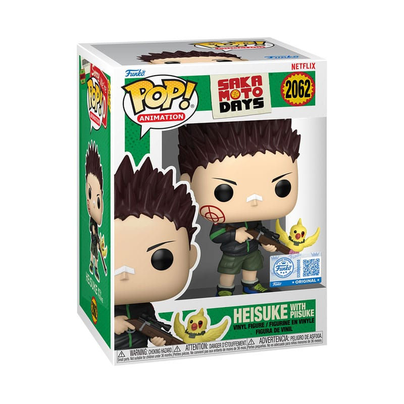 Sakamoto Days POP! Figur Heisuke & Piisuke Exclusive Edition 2062 9 cm