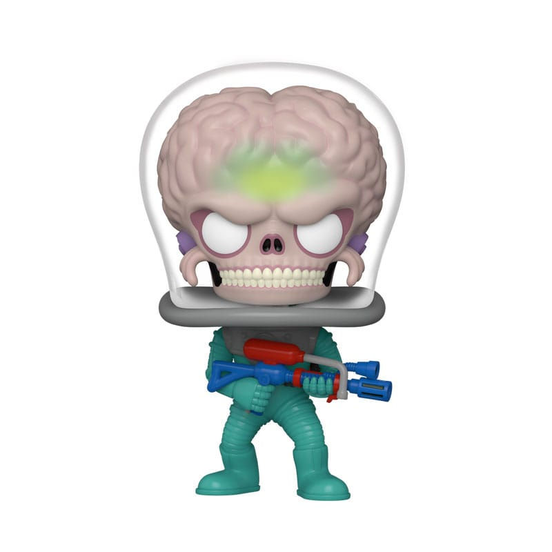 Mars Attacks POP! Figur Alien Soldier with Atomic Ray Gun 1877 9 cm