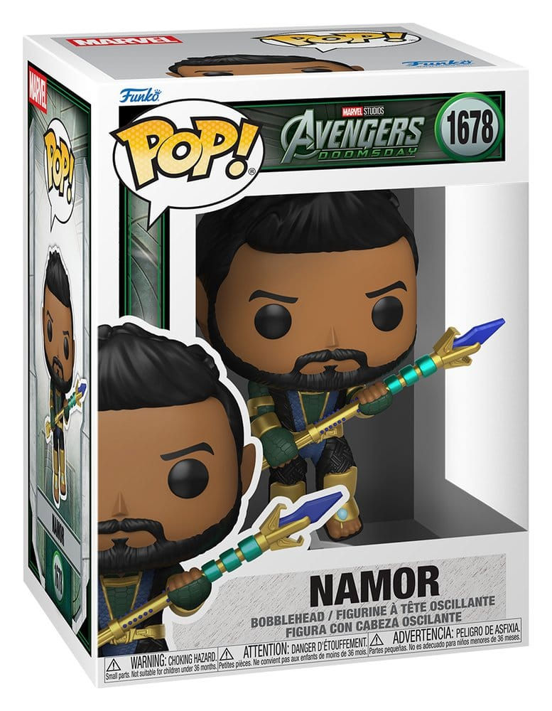Avengers: Doomsday POP! Vinyl Figur Namor 1678 9 cm Pre-Order