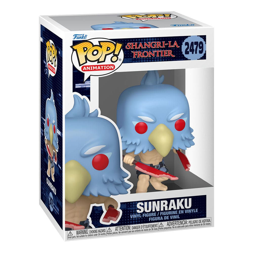 Shangri-La Frontier POP! Animation Vinyl Figuren Sunraku 2479 9 cm Pre-Order