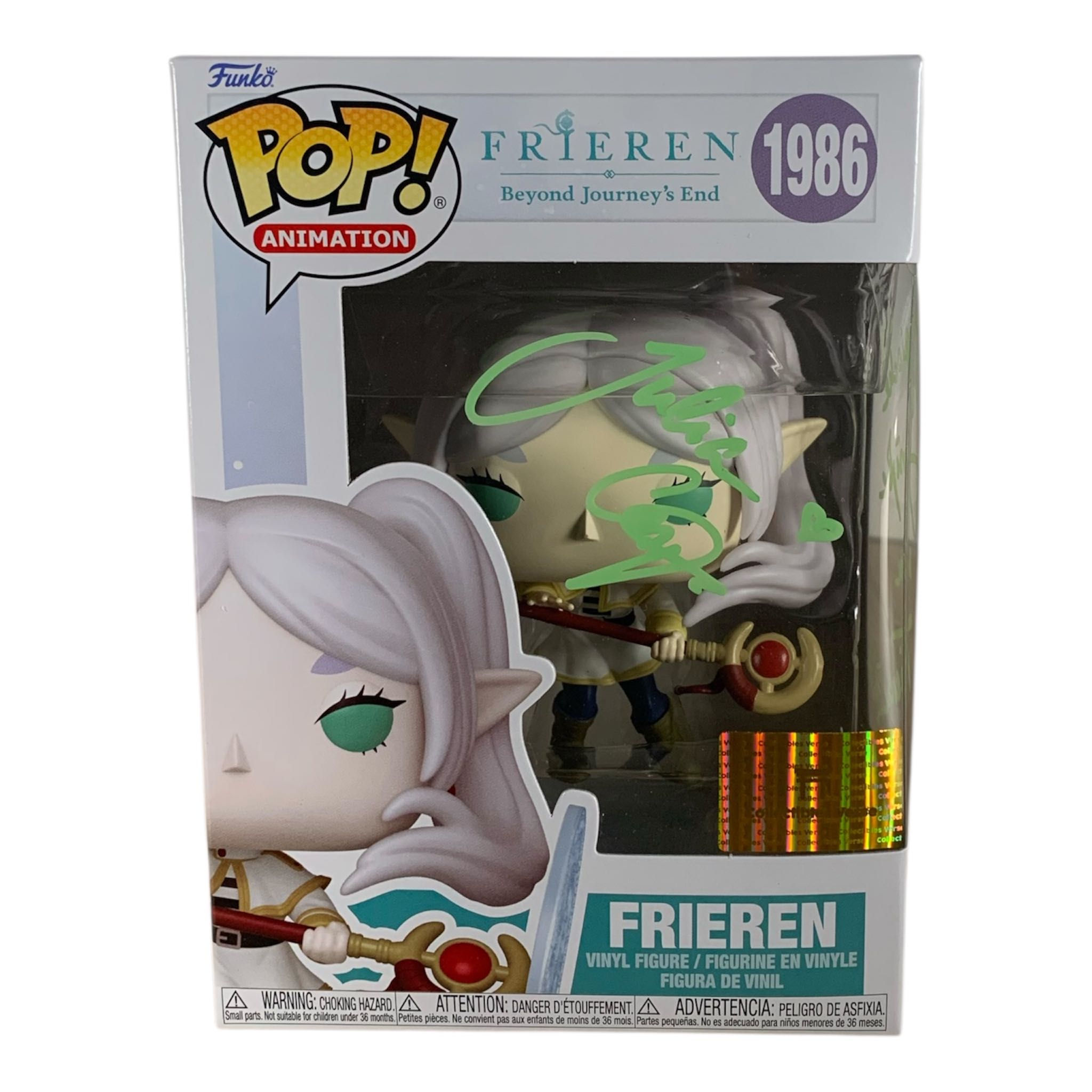 Frieren Funko POP! Frieren 1986 9 cm + Free Hardcase Signiert