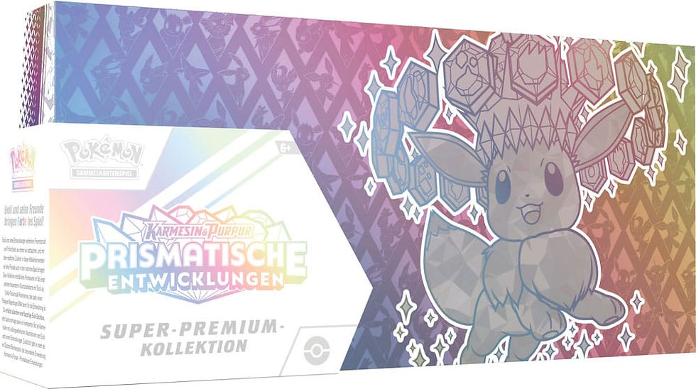 Miniaturbild: Pokémon Super-Premium-Kollektion – Prismatische Entwicklungen DE
