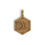 Thumbnail: Gold Deco Zodiac Pendant