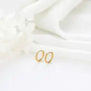 11mm Hoop Earrings