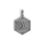 Thumbnail: Silver Deco Zodiac Pendant