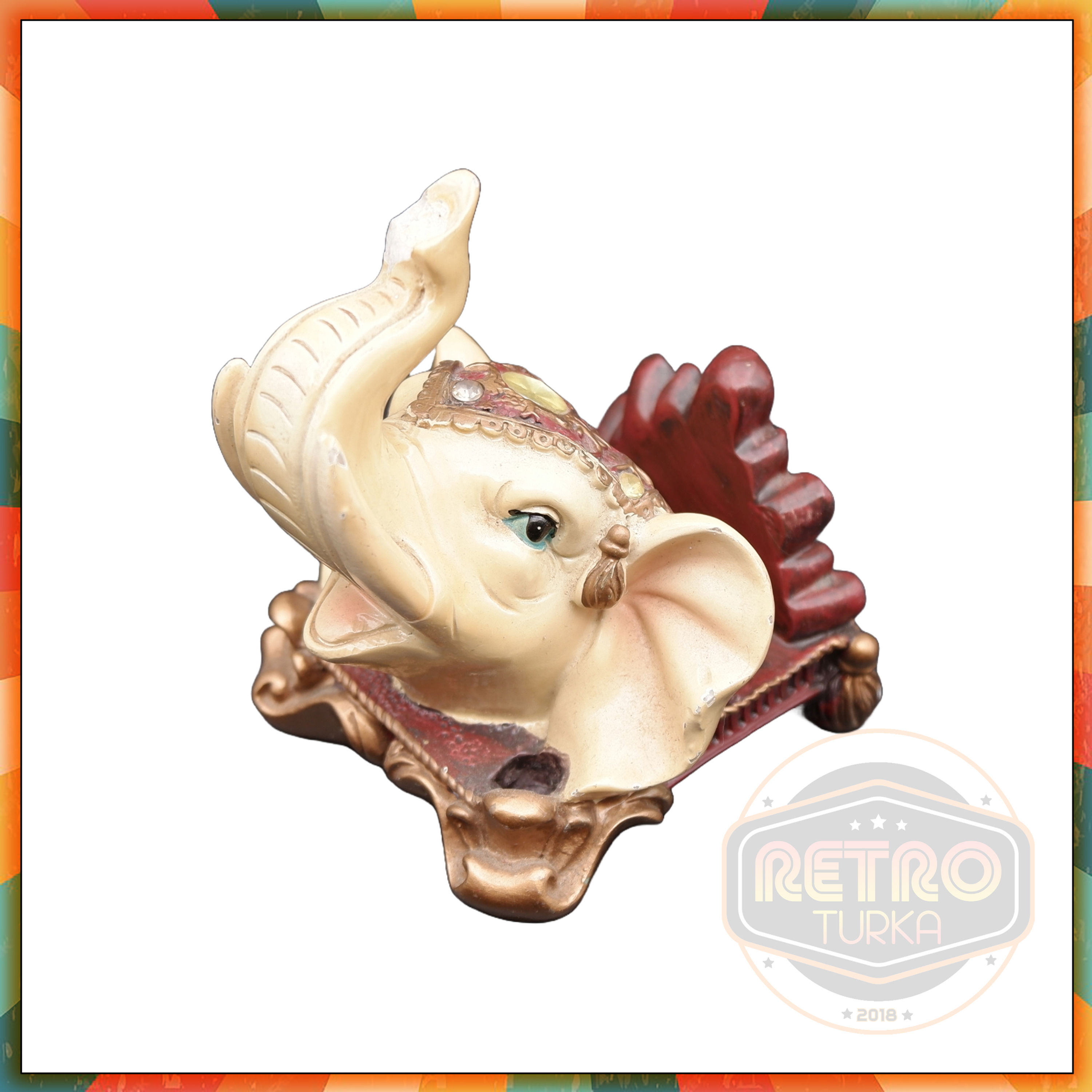 El Boyama Vintage Fil Peçetelik