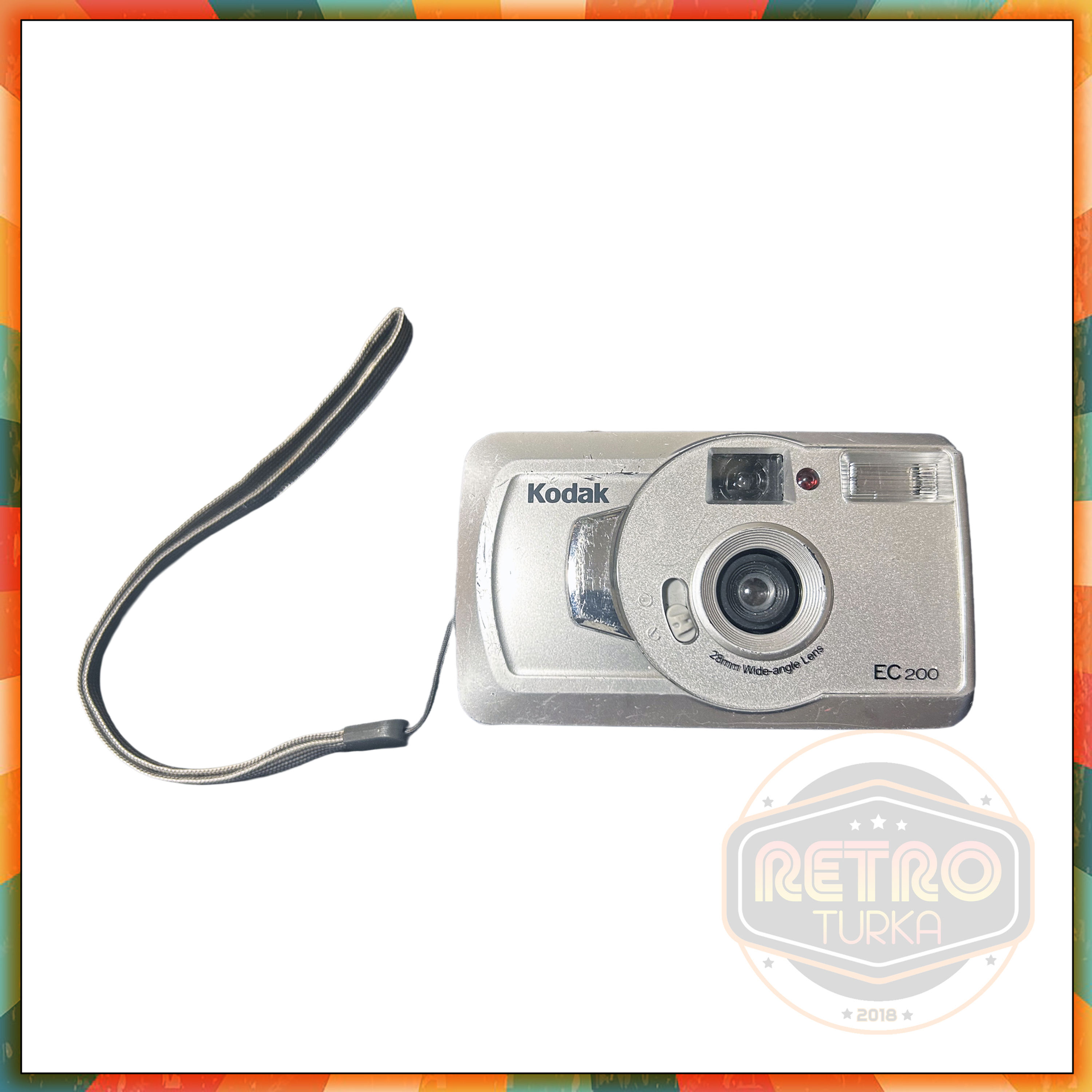 Kodak EC200 35mm Film Otomatik Fotoğraf Makinesi