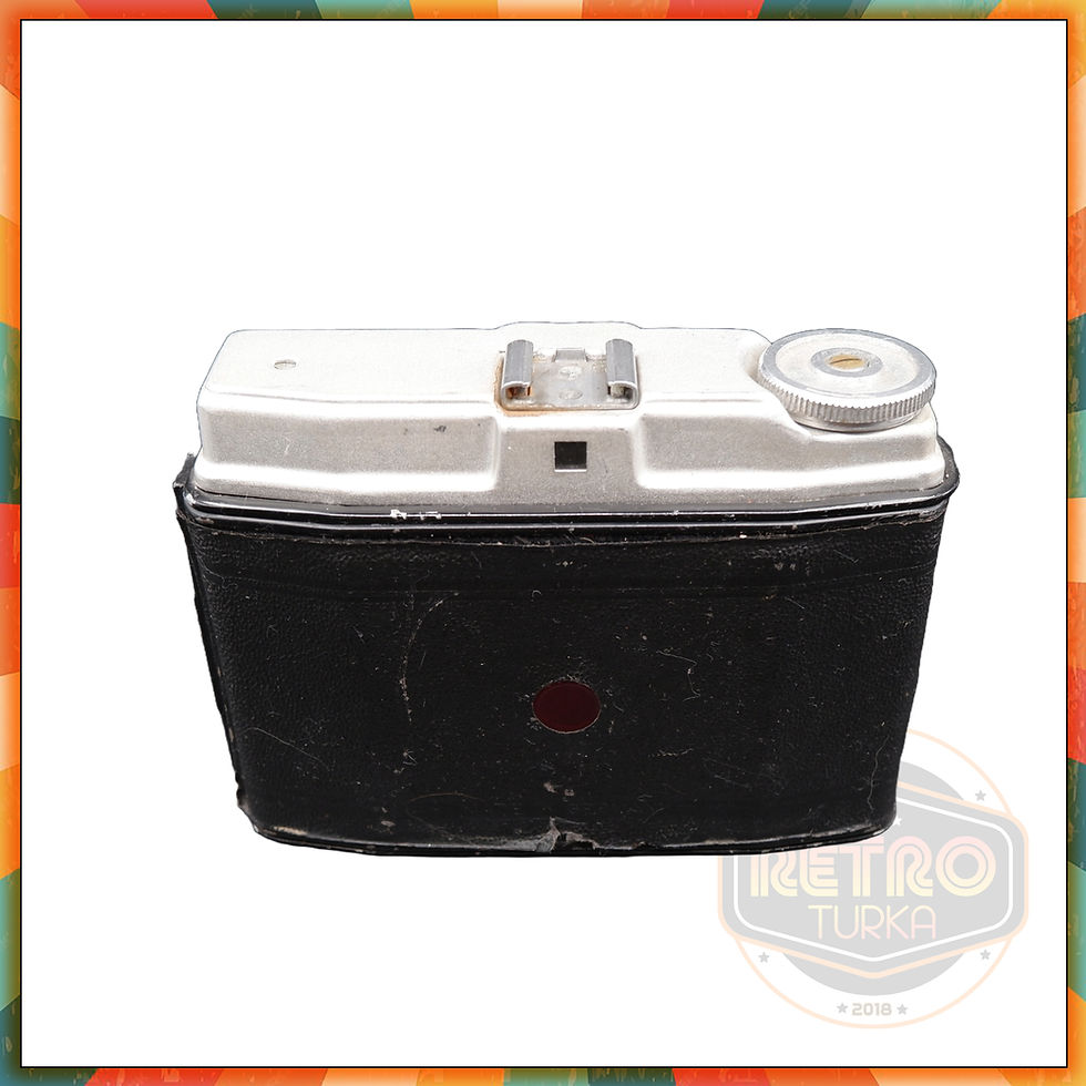 Küçük resim: Dacora Digna 1 Orta Format Antika Fotoğraf Makinesi. 1954 Üretimi.