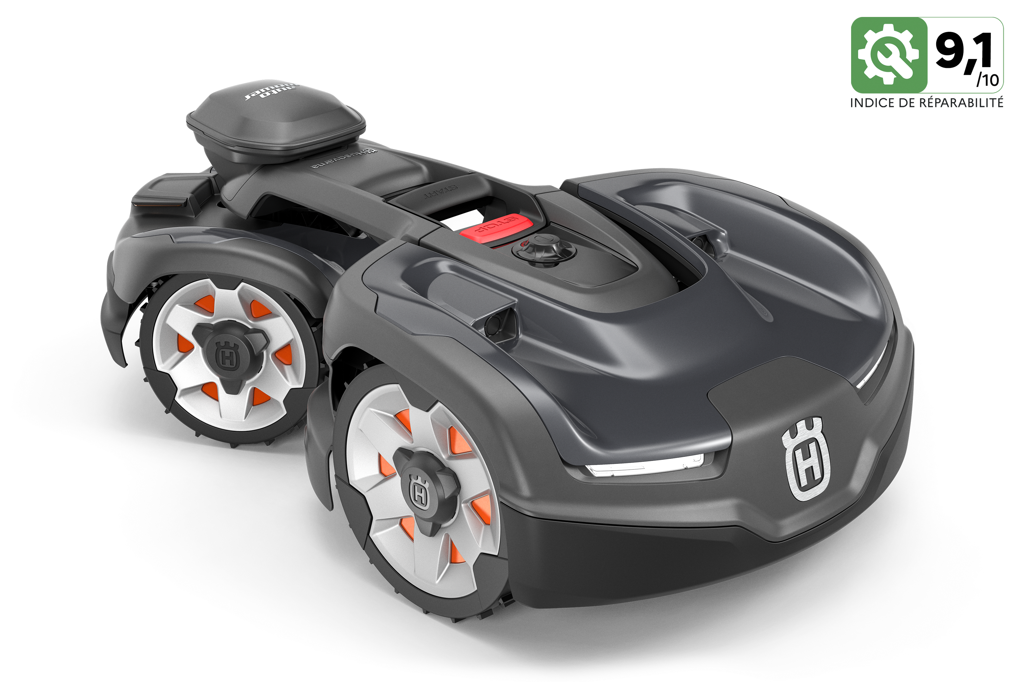 AUTOMOWER 435X AWD NERA avec technologie sans fil