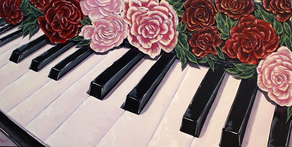 Piano Roses