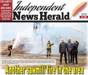 Another sawmill fire in the area