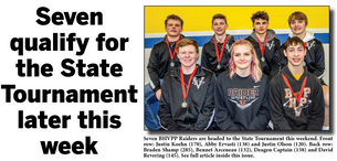 Seven qualify for the State Tournament later this week