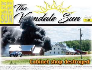 Cabinet shop destroyed