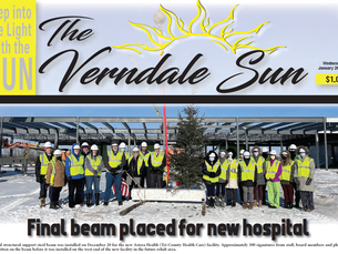 Final beam placed for new hospital