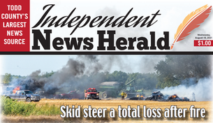 Skid steer a total loss after fire 