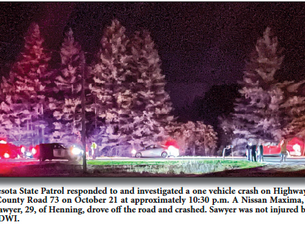 Intoxicated driver crashes