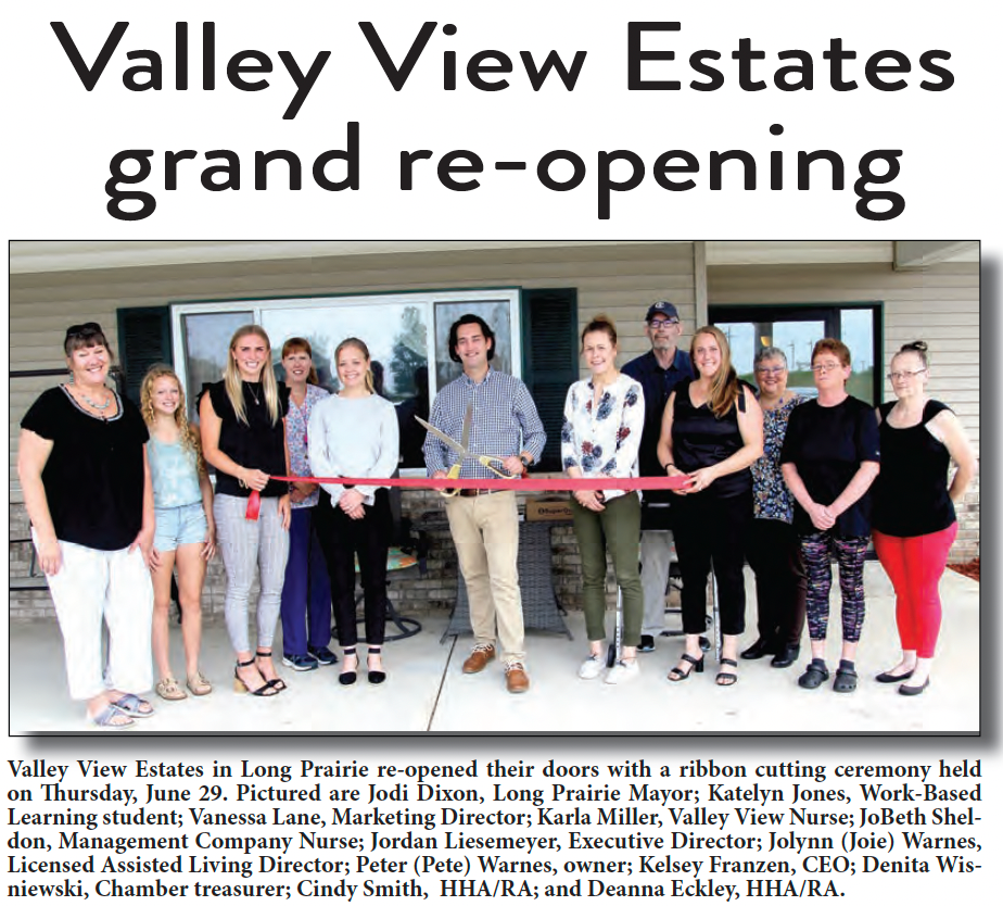 Valley View Estates grand reopening