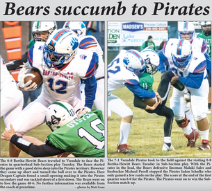 Bears succumb to Pirates