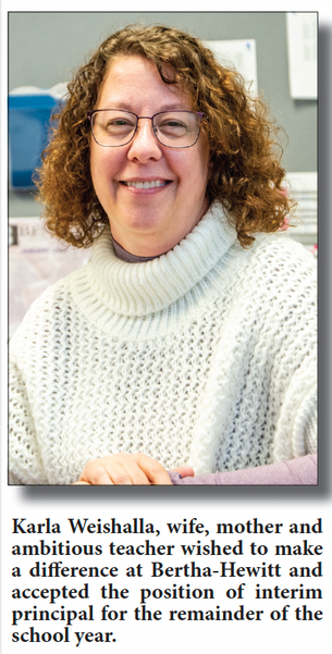 Weishalla steps into principal role