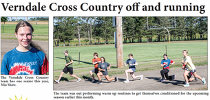 Verndale Cross Country off and running