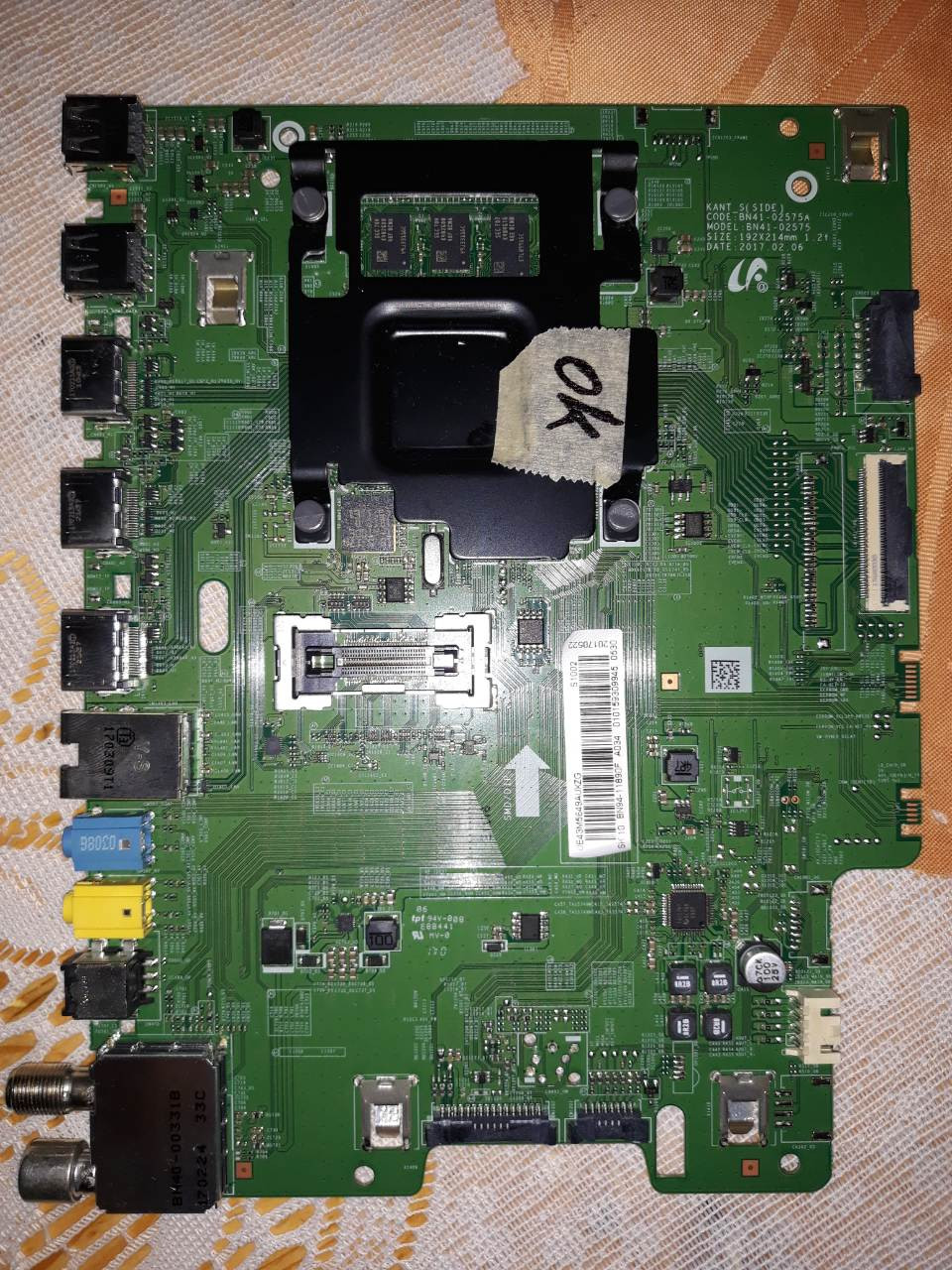 BN94-11890F Samsung mainboard