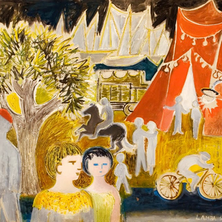 Le Cirque, 1953. Jacqueline Lamba
