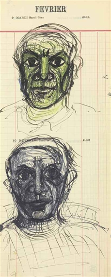 Etudes de Pablo Picasso, 1937. Dora Maar