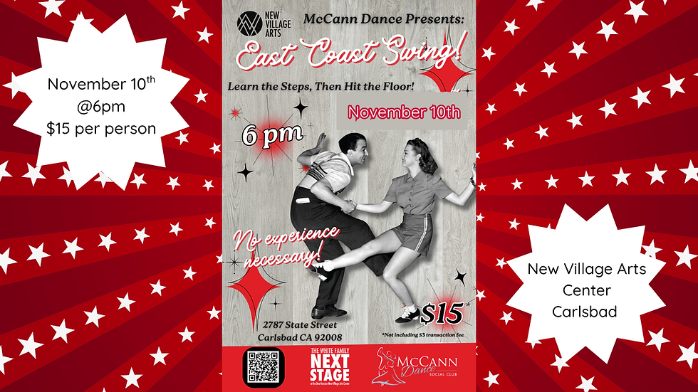 East Coast Swing @ New Village Arts