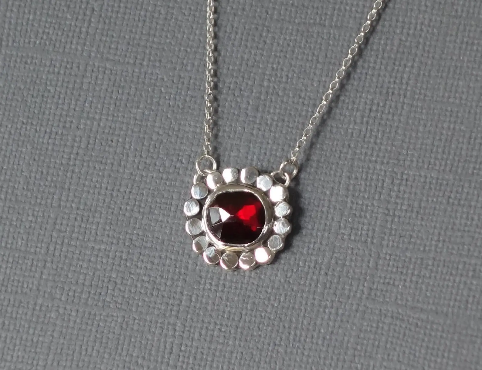 Garnet Pendent