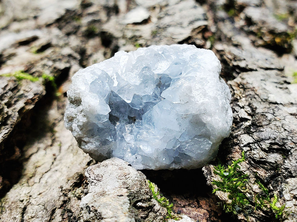 Thumbnail: Celestite Cluster Geode