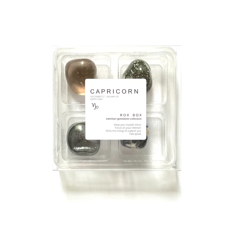 Capricorn Zodiac - Crystal Set Jumbo (4)