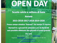 OPEN DAY SCUOLA CALCIO...VIENI A GIOCARE CON NOI!!