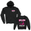 Thumbnail: Black or Navy Flamingo Reaper Zip-up Hoodie
