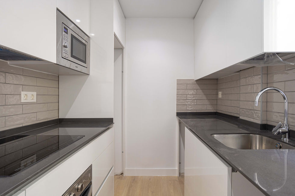 Cocina moderna y funcional, diseño minimalista