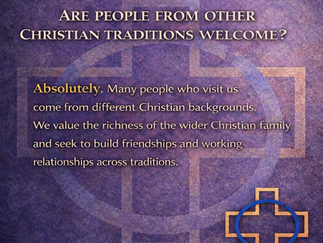 Are people from other Christian traditions welcome?