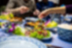 Family fine dinner in Brussels