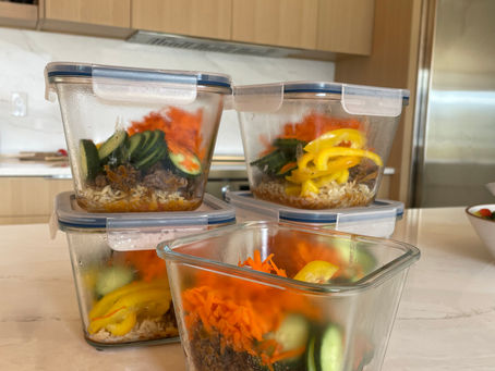 Korean Style Meal Prep Bowls