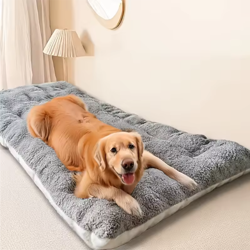 Dog Pet Beds 120*60cm Extra Large Plush Dog Bed Sofa Thickened Super Soft Polyes