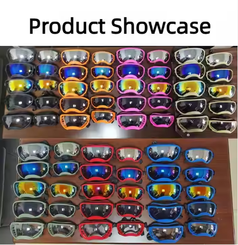 Thumbnail: UV Protection Eco-friendly PC Material Dog Sunglasses Windproof Style Goggles fo