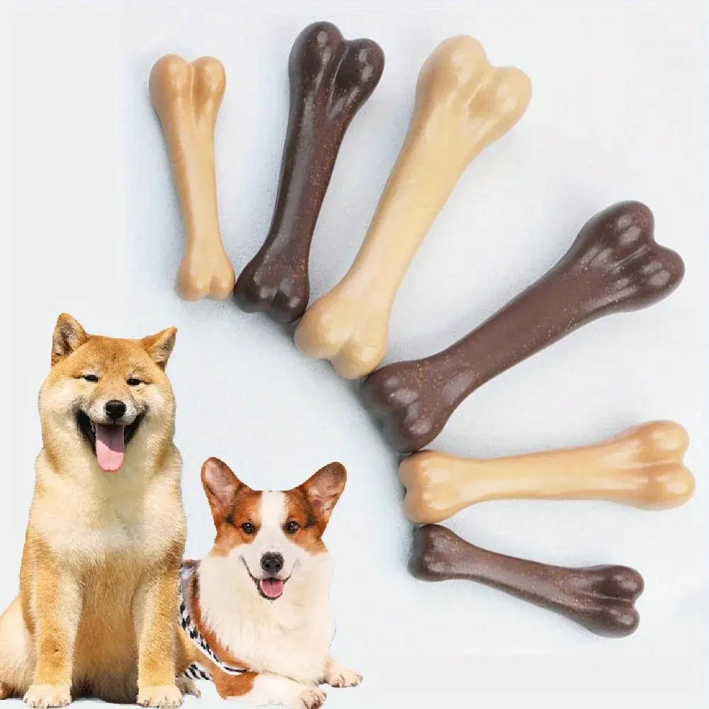 Pet Artificial Bone Chew Toy, Teeth Grinding,Dog Interactive Training Toys, Suit