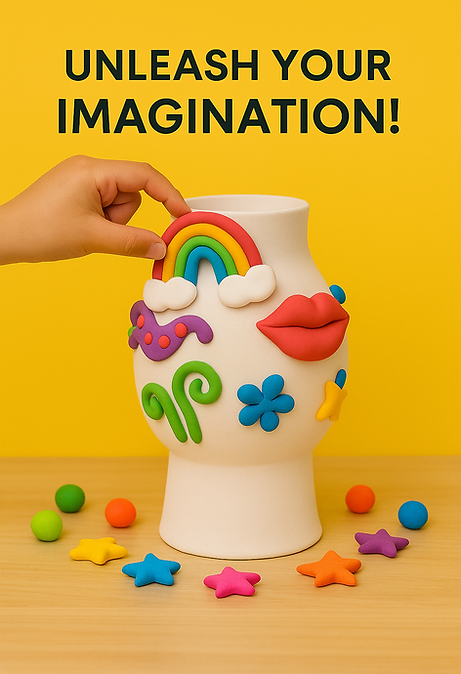Exotica's Bloom creations with clay