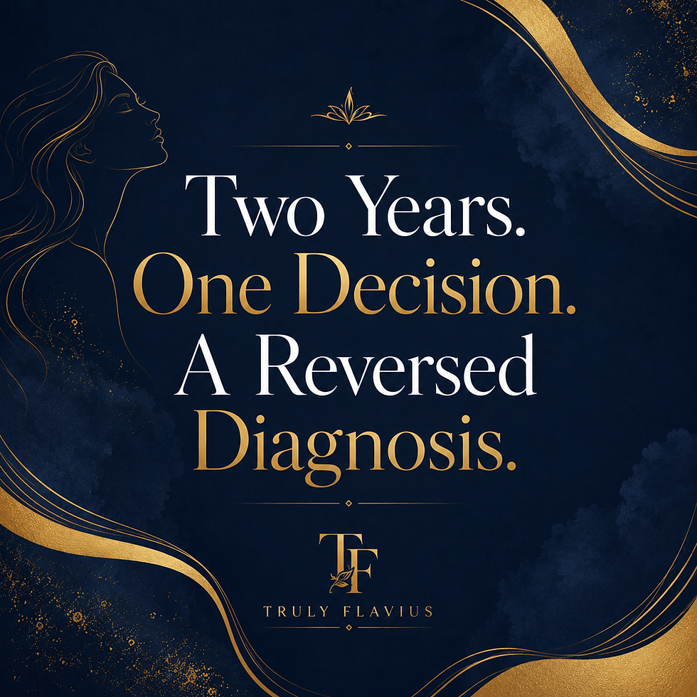 Two Years. One Decision. A Reversed Diagnosis.